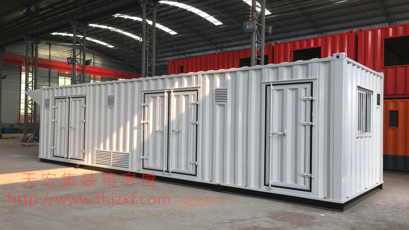 百川公司 集装箱设备机组 定制集成设备箱
