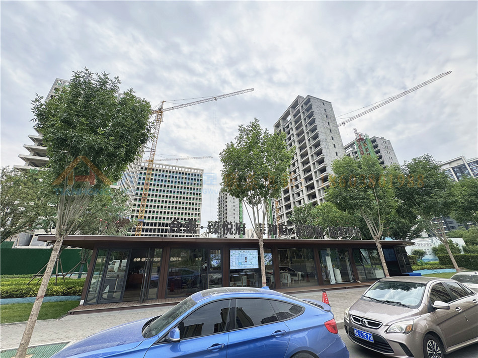助力安阳合泰房地产，集装箱售楼中心成为城市新亮点