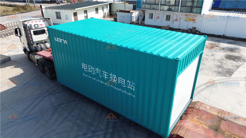 超高集装箱换电设备箱发货，新能源行业中的新趋势